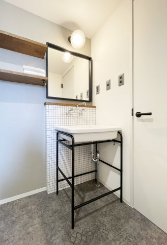 天神マンション　2号棟の洗面所