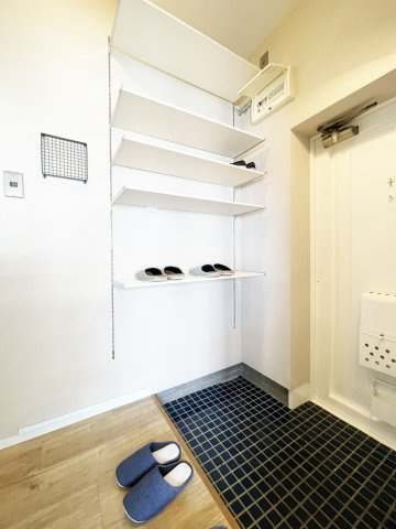 天神マンション　2号棟の玄関