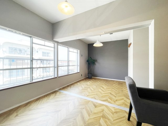 天神マンション　2号棟の居間・リビング