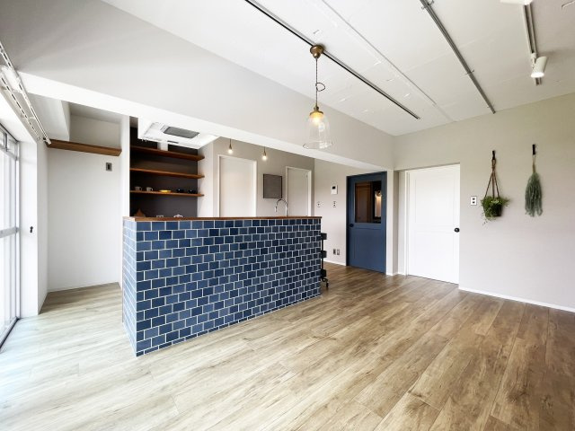 天神マンション　2号棟の居間・リビング