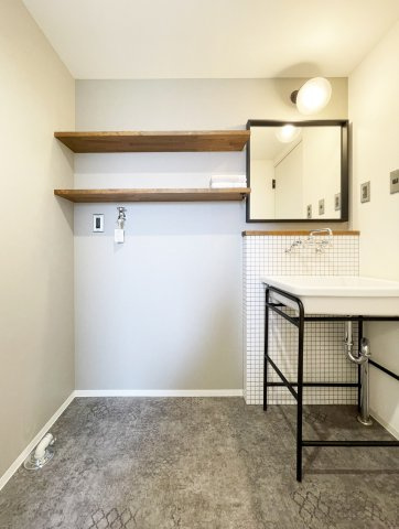 天神マンション　2号棟の洗面所