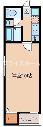 【間取り】 | リテラ香椎Ⅰ