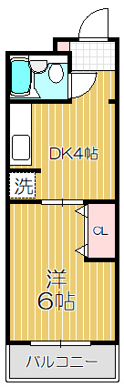【間取り】 | トパーズ目黒