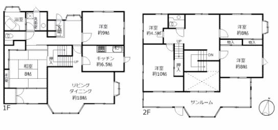 【間取り】 | 熱海自然郷　戸建