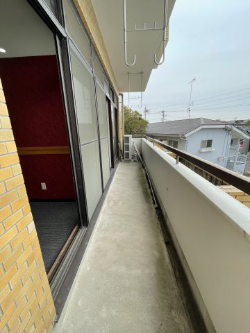 グレース蜆塚のバルコニー