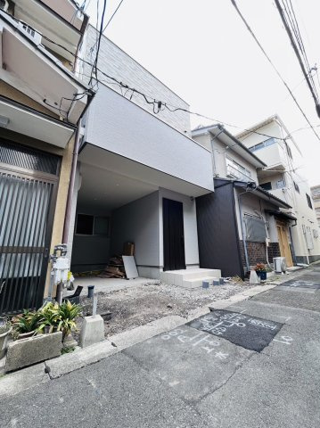 西京極西向河原町の前面道路含む現地写真