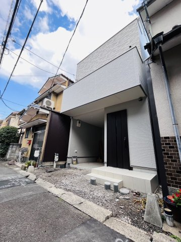 西京極西向河原町の前面道路含む現地写真