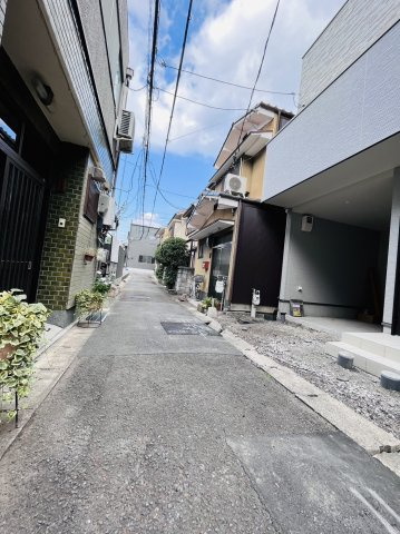 西京極西向河原町の前面道路含む現地写真