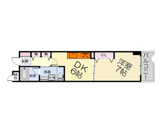 【間取り】 | ELLEGRANDE　OZU