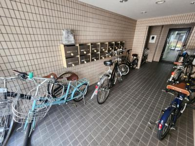 神泉苑マンションの駐車場|駐輪場