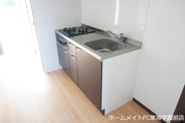 熊本市中央区薬園町の賃貸マンションのキッチン