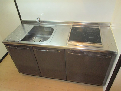 【キッチン】 | フジパレス吹田ウエスト１番館 | ２口ＩＨコンロのシステムキッチンです