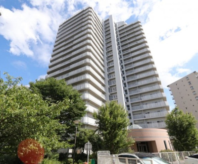 【外観】 | パークフィールドみさとテラウェスト４街区２号館 | 21階建ての8階です