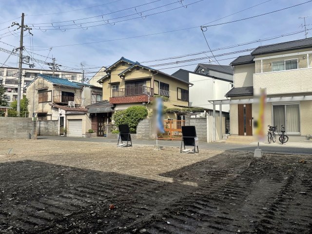 梅津尻溝町　建築条件無土地の外観
