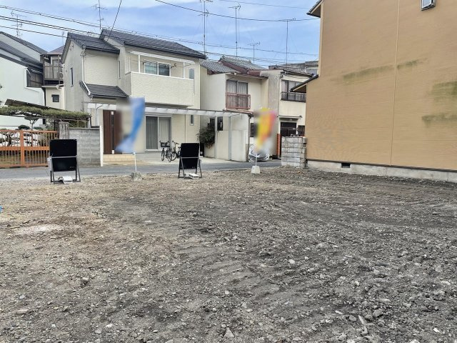 梅津尻溝町　建築条件無土地の外観