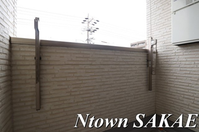 【バルコニー】 | REGALEST黒川 | 外からの目が気にならないバルコニーで洗濯物が干せます