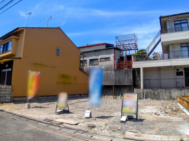 梅津尻溝町　建築条件付土地の外観