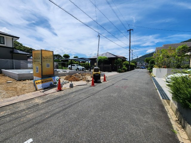 ーSUN COURT－サンコートー小倉南区葛原4丁目　【小倉南区　新築戸建て】の前面道路含む現地写真|2023.7.17　写真撮影【小倉南区　新築戸建て】