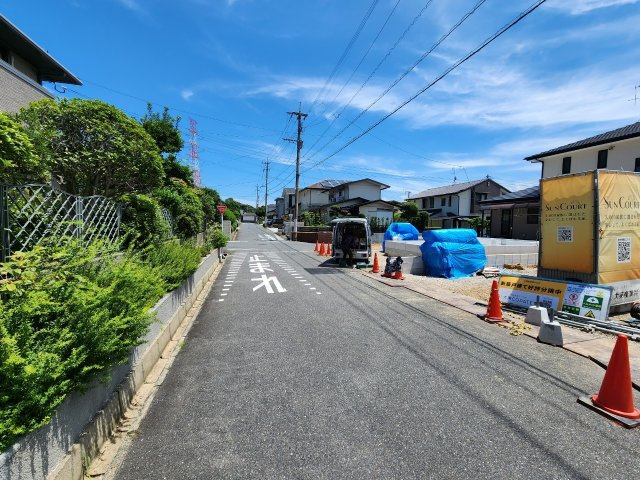 ーSUN COURT－サンコートー小倉南区葛原4丁目　【小倉南区　新築戸建て】の前面道路含む現地写真|2023.7.17　写真撮影【小倉南区　新築戸建て】