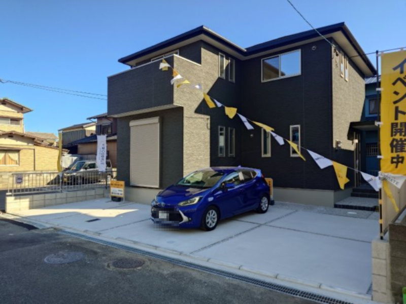 ーSUN COURT－サンコートー小倉南区中曽根4丁目　【小倉南区　新築戸建て】の外観|落ち着いた色合いの外観です♪【小倉南区　新築戸建て】