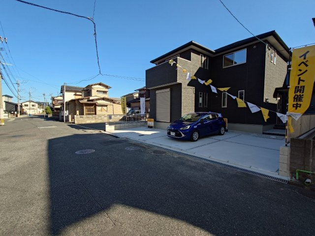 ーSUN COURT－サンコートー小倉南区中曽根4丁目　【小倉南区　新築戸建て】の前面道路含む現地写真|前面道路も広々♪駐車しやすい♪【小倉南区　新築戸建て】