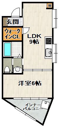 逆瀬川ビルの間取り