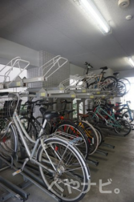 【駐車場】 | ハーモニーレジデンス名古屋今池 | ★屋根付き駐輪場 ※登録制