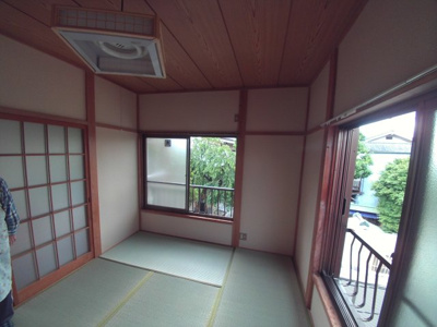 【和室】 | 青木ハイツ2階 | 柔らかい畳が心地よい和室