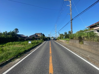 【前面道路含む現地写真】 | ゆったりとした時間の流れを感じる一宮の雰囲気