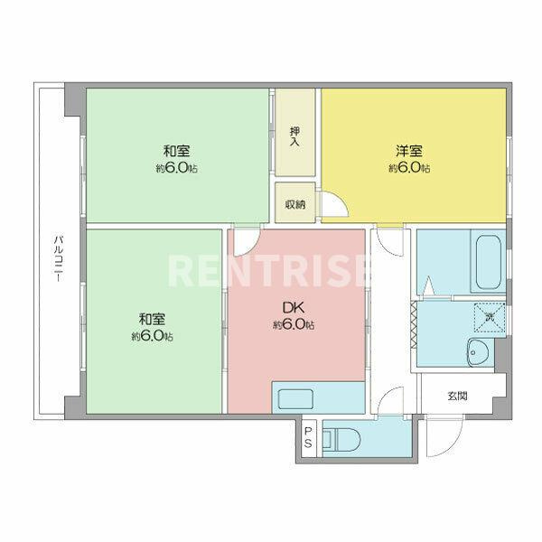 コーポエデンの間取り