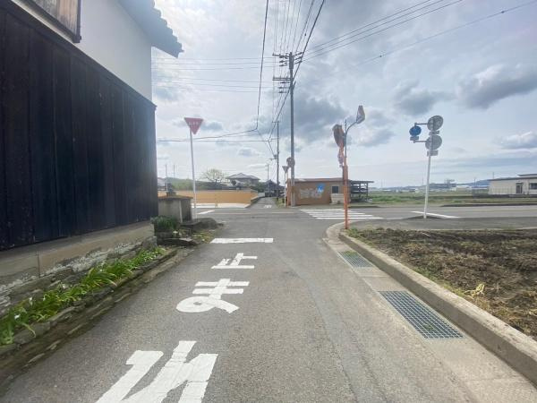 和歌山市禰宜　土地の前面道路含む現地写真