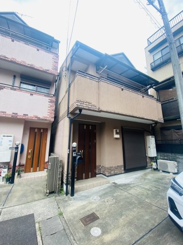 西京極西団子田町の前面道路含む現地写真