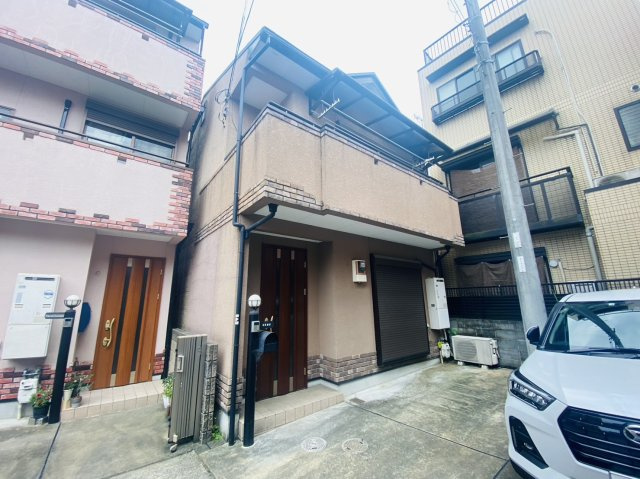 西京極西団子田町の前面道路含む現地写真