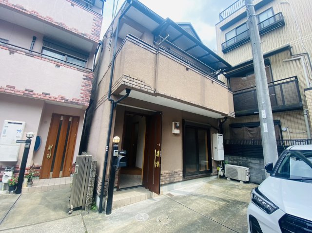 西京極西団子田町の前面道路含む現地写真