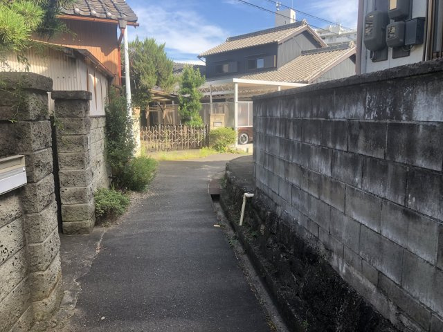 半田市乙川殿町の前面道路含む現地写真|建物②の北面道路から撮影　