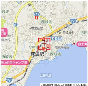【地図】 | セジュール床波Ｂ