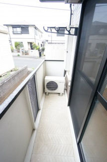 【バルコニー】 | クレールシャンブルＢ | ※同物件1階の写真になります。