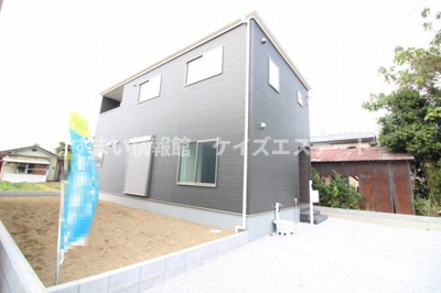 【外観】 | 太田市下田島町　新築住宅 | 【1号棟】全居室南向きの陽当り良好な4LDK新築住宅☆