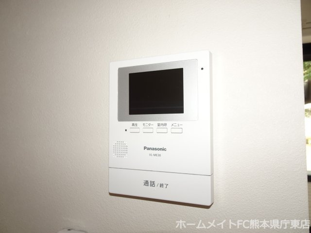 熊本市中央区八王寺町のアパートのセキュリティ