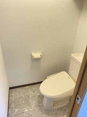 グリーンプラザ糸米のトイレ|落ち着いた色調のトイレです