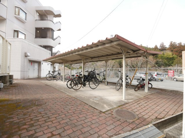 グリーンプラザ糸米のその他共用部分|自転車置き場です