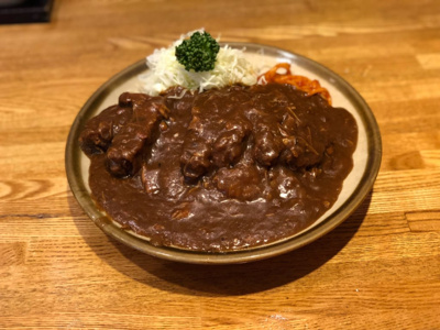 【周辺】 | 新宿区上落合１丁目　建築条件無売地 | とんかつ たかはし　徒歩4分（約350m）とんかつが有名ですが、カツカレーも絶品です！ランチに是非！