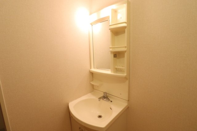 熊本市南区上ノ郷２丁目のアパートの独立洗面台