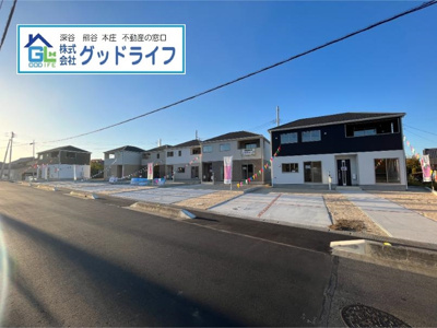 【前面道路含む現地写真】 | Cradlegarden美里町木部第3  新築戸建　全6棟　2号棟　