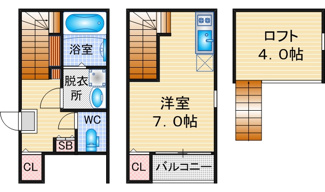 【間取り】 | ハピネス枇杷島 | 略図の為、現状優先