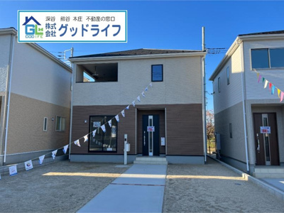 【外観】 | Cradlegarden　美里町木部第3  新築戸建　全6棟　3号棟　 | 3号棟