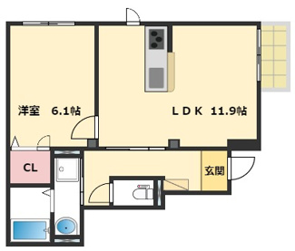 【間取り】 | ハイム　ルーエ　Ⅱ