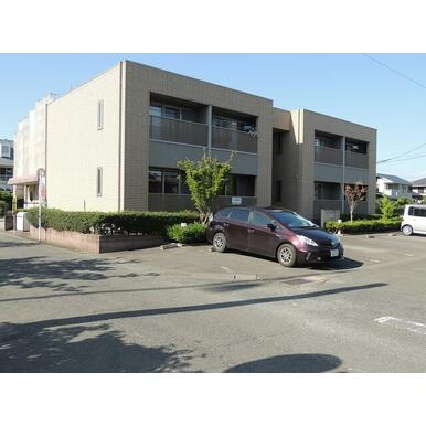 熊本市中央区平成３丁目のアパートの外観