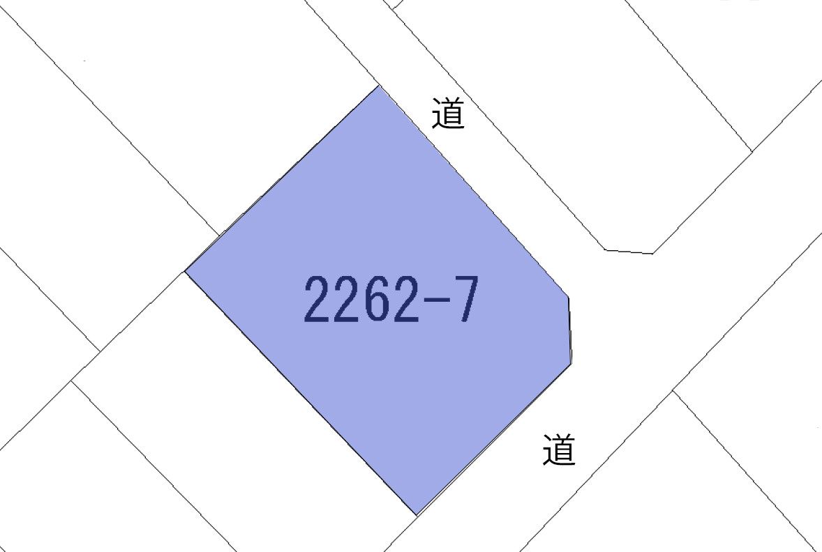 別荘の街・プリンスランド②の土地図