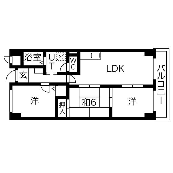 ハイムカランツの間取り